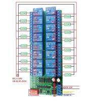 【☸】 ppleka DYKB 16CH Modbus RTU RS485รีเลย์โมดูล Bus รีโมทคอนโทรล Switch Board PLC ควบคุม DC 12V สำหรับโคมไฟ LED มอเตอร์ PLC PTZ Smart Home