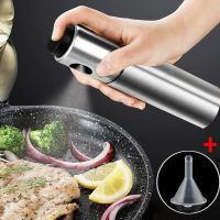 Stainless Steel Oil Spray Bottle Kitchen Cooking Paste Salads BBQ Grill Oil Vinegar Sprayer Dispenser Spraying Bottles Mist Tool