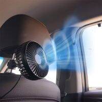 5.5 Inch 3 Speed USB fan mini suction cup single head car 12V24V universal large wnd rotating