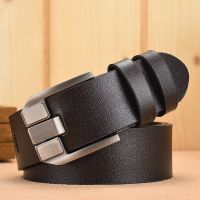 Male Genuine Belt Fashion Belt Men Cowskin Leather Strap Vintage Luxury Pin Buckle Mens Belt Cummerbunds ceinture homme