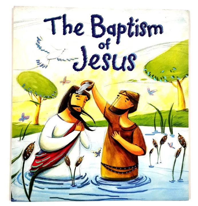 Children Bible Story Book / The Water Baptism / Children's Stories Book ...