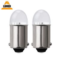 (Premium car)2Pcs BA9S LED T4W H6W T11 363 Led หลอดไฟภายในรถใบอนุญาต Light Marker อ่านประตูอัตโนมัติ DC 12V สีขาว