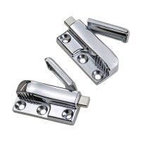 Lock With Spring Press Retractable Latch For Building Machinery Windows Zinc Alloy Industrial Locks Door Hardware Locks Metal film resistance