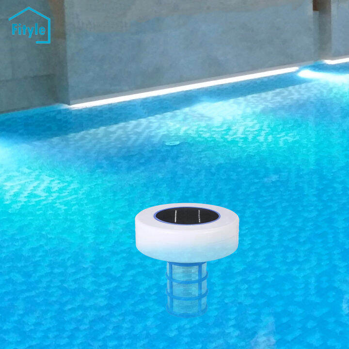 Fityle Solar Pool Ionizer, Less Chlorine, Kill Algae in Pool, High efficiency, Keeps Pool