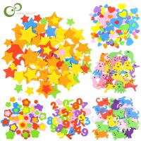 【CC】▦  Figure Foam Sticker Star Animals Stickers Kid Early Educational learning kindergarten Diy GYH