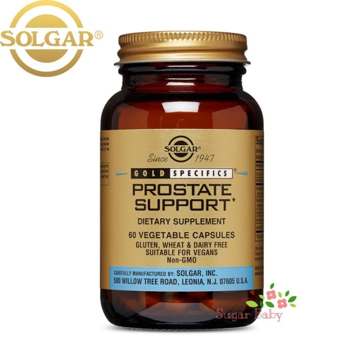 Solgar Gold Specifics Prostate Support 60 Vegetable Capsules บำรุงต่อมลูกหมาก