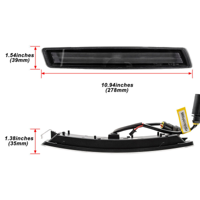 Clear LED Turn Signal DRL Daytime Running Light with Amber Turn Signal Lights for VW Beetle 2006-2010 Car Accessories