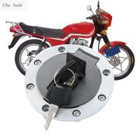 CHA เหล็กสแตนเลสสำหรับทนทาน YZF 600 750คุณภาพสูง XJR400 XJR1200พร้อม2คีย์ที่คลุมถังแก๊สรถจักรยานยนต์ฝาปิดถังน้ำมันฝาปิดถังน้ำมันมอเตอร์ไซด์