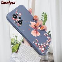 เคสโทรศัพท์ Case4you สำหรับ Realme GT2 Pro Realme GT Neo2 Realme GT Neo 3T ซิลิโคนนิ่มรูปการ์ตูนผีเสื้อคลุมทั้งหมดเคสกันกระแทกป้องกันกล้อง