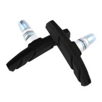 2Pcs Bicycle Rubber Alloy V Brake Pad MTB Road Bike Silent Brake Pads Replacement Durable Cycling Breaks Block Accessories