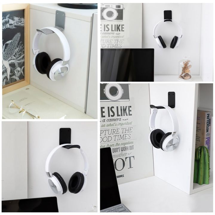 cw-earphone-hanger-metal-bracket-headphone-headset-wall-moun-holder-airpods-with-soft-rack
