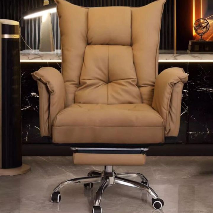 lazyboy-เก้าอี้ที่นั่งเล่นเอนกายเก้าอี้สำนักงานสีดำสำหรับออฟฟิศหรูหราหรูหราดีไซน์เนอร์-silla-ergonomica-เฟอร์นิเจอร์ห้องนอน-hdh