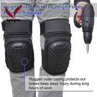 Fgvrgrt Work knee Pads with GEL padding สายรัดปรับระดับได้สำหรับงานทำสวนงานก่อสร้าง