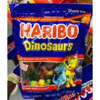 Haribo Dinosaurs น้ำหนัก 300 กรัม BBF.26/11/23