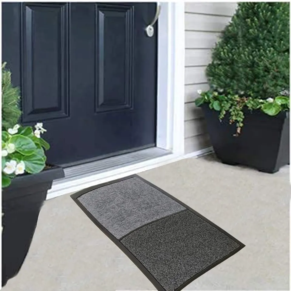 2 in 1 Disinfecting Sanitizing Floor Entrance Mat,Disinfection Doormat  Entry Rug Shoe sanitizer, Shoe Tray for entryway Indoor,Welcome Mat