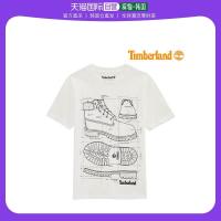 2023 New Fashion version Korean Direct Mail [Timberland Kids] Printed Round Neck T-Shirt(TLSDA15F 100)