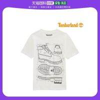 2023 New Fashion version Korean Direct Mail [Timberland Kids] Printed Round Neck T-Shirt(TLSDA15F 100)