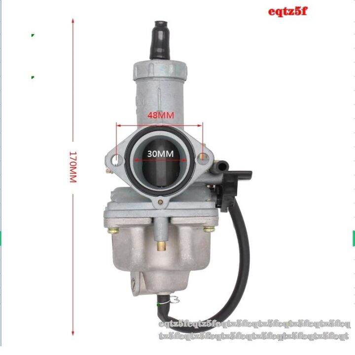 30mm Carb PZ30 Carburetor Power Jet Accelerating Pump carburador For