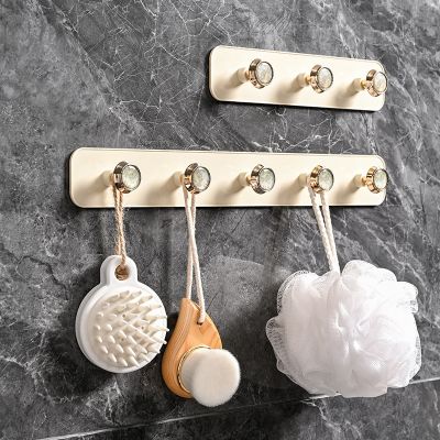 【YF】 Multi-Purpose Wall Organizer Hook Behind-Door Key Cloth Hanger Bathroom Robe Towel Holder Rack Kitchen Hardware Shelf