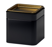 Coffee/tea tin-black