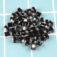 10PCS 6*6*5mm white  touch switch 4 foot micro button 6x6x5 miniature electromagnetic oven accessories panel key switch