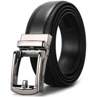 Business belt New Male Designer Buckle Cowhide Leather men Luxury belts for Ceinture Homme jeans