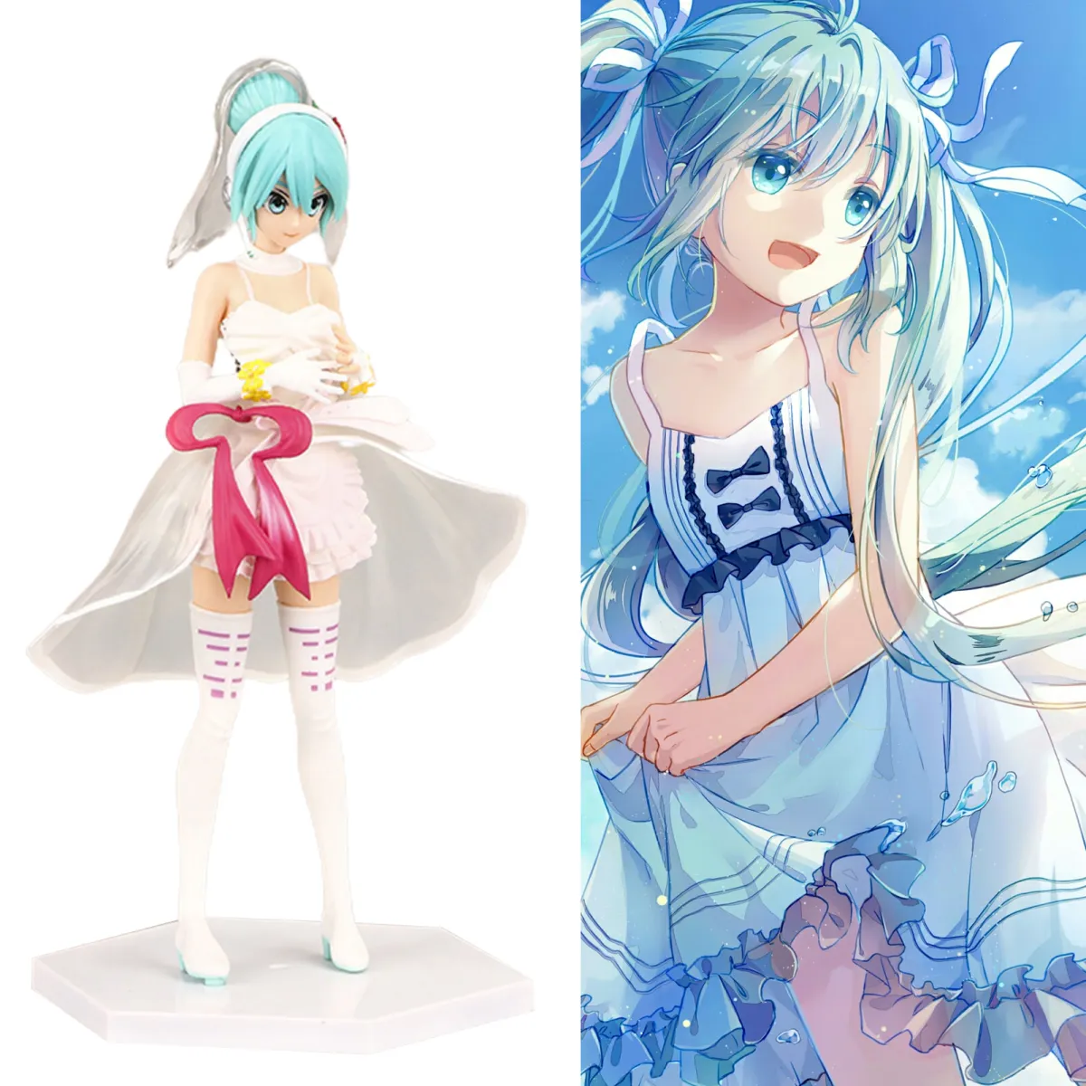 Hatsune Mô Hình Miku Màu Sắc Sống Động Biểu Cảm Vi Mô Trang Trí Mô ...