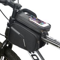 ☜❦■ MTB Bike Top Tube Bag Bicycle Saddle Bags Bike Front Frame Pouch Cycling Accessories Waterproof Phone Holder Pouch