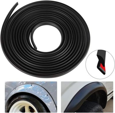 【DT】30Feet 9M T-Type Rubber Sealing Strip Black For Car Edge Trim Bumper Lip Side Skirt Automotive Rubber Seal  hot