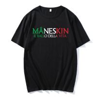 Hot Sale Fashion Anime Maneskin Printed O-neck Short Shirt Funny Comfortable T-Shirts Casual Cotton Daily Tee Oversize Tops