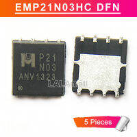 5ชิ้น EMP21N03HC DFN P21N03 P21N03 EDFN5x6 30โวลต์/100A N-ช่องลอจิกระดับเพิ่มประสิทธิภาพ MOSFET ทรานซิสเตอร์ใหม่เดิม