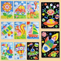 Kids DIY EVA Foam Stickers Mosaicos Puzzle Drawing Toys For Children Cartoon Animal Traffic Early Educational Arts And Crafts