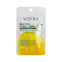 VISTRA BACOPA EXTRACT 300 mg. -  วิสทร้า สารสกัดบาโคปา 300 มก. 4 เม็ด