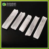 เครื่องประดับอัญมณีดิบ Vff ทำหินฟื้นพลังงาน Selenite คริสตัลควอตซ์แท่งยิปซั่มธรรมชาติ