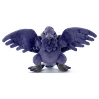 Original Pokemon TAKARA TOMY Fluffy Corviknight Plush ของเล่นตุ๊กตาสัตว์ตุ๊กตาเด็กวันเกิดของขวัญ