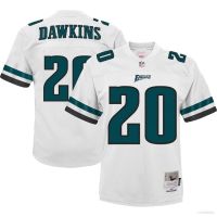 New arrival embroidered jerseys Plus 2004 NFL Philadelphia Eagles Jersey Dawkins No.20 Football Tshirt Sports Tee Fans Edition