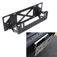 Adjustable License Plate Holder Car Number Mount Bracket Frame Led Work Light Bar Brackets for 4x4 Off road SUV Pickup Coche