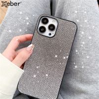 Bling Glitter Diamond Rhinestones Case Iphone - Case Iphone 13 12 11 14 Pro Max Xs - Aliexpress