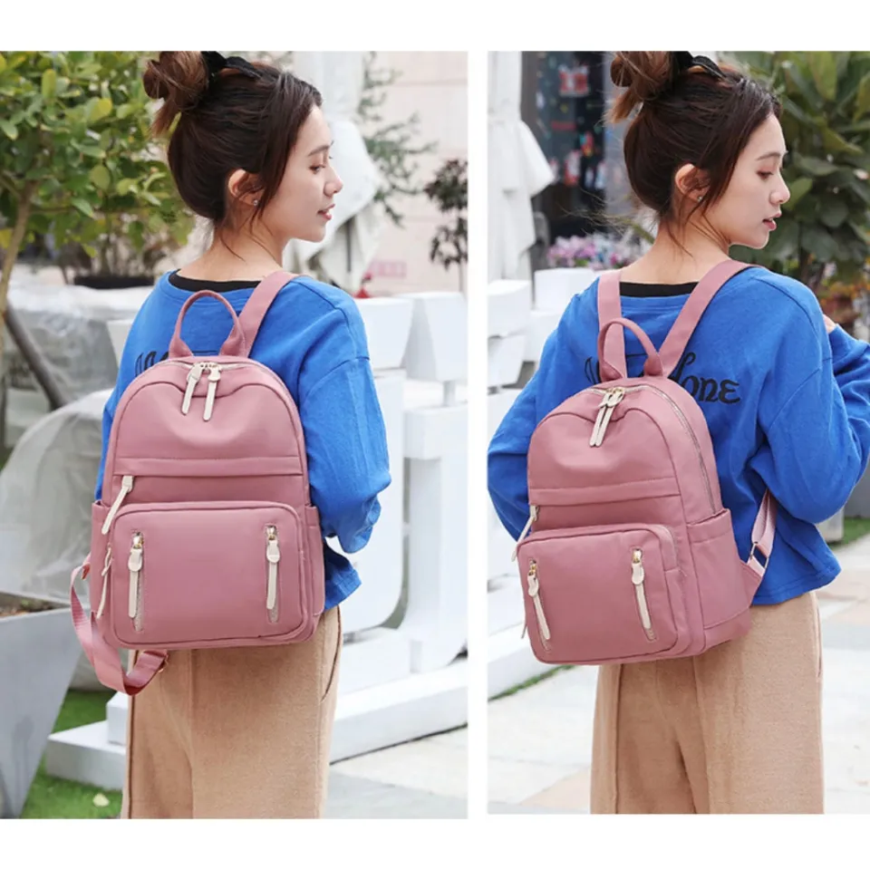 Kay kulekshun - Mumu Ladies Bag Pack Korean Bags Women School good quality  Price: 279 only Color Onhand: Black