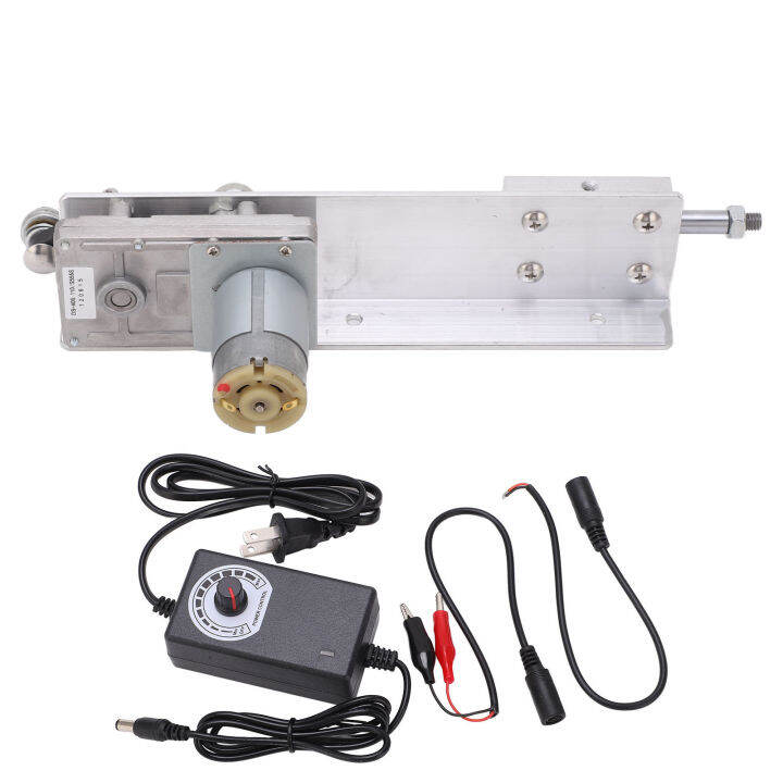 12V Electric Linear Actuator Auto Reciprocating Motor Motion Actuator 2‑8 cm Stroke US Plug 100