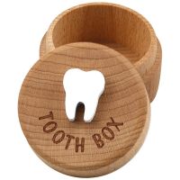 Tooth Fairy Box 3D Carved Wooden Box Souvenir Dropped Tooth Keepsake Storage Box Gift Tooth Fairy Box Decorative Accessories for Boy or Girl