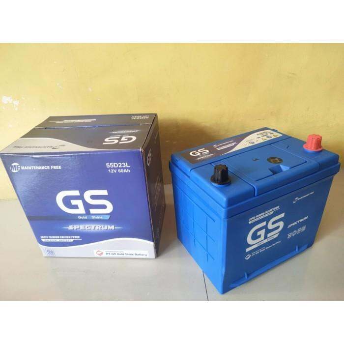 Aki Mobil GS MF 55D23L 12V 60AH | Lazada Indonesia