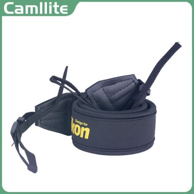 Camllite Skidproof Elastic Black Shoulder Neck Camera Strap For Nikon D90 D3200 D3000 D7000 D7500 D7200 D7100 D5300 D610 D500