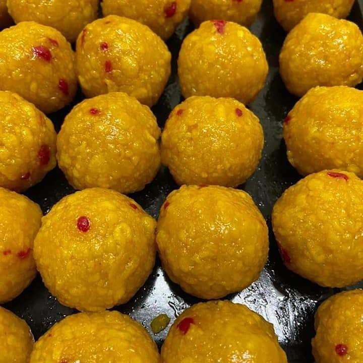 10 pc indian sweets homemade laddoo, besan ladu. Low Fat Low Sugar | Lazada