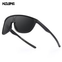 ℡❧ KDEAM New Exclusive One Piece Men 39;s Sunglasses TR90 Material Mirror Sun Glasses Men Sports CE oculos de sol UV400