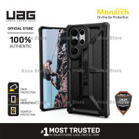 UAG Monarch Series Phone Case for Samsung Galaxy S22 Ultra / S22 with Military Drop Protective Case Cover - Black