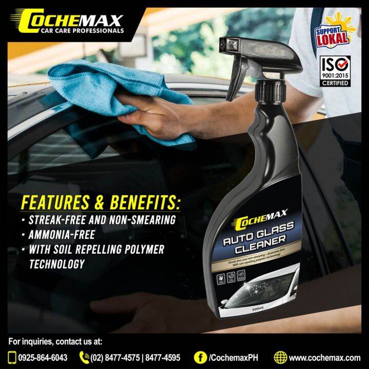 Cochemax Auto Glass Cleaner 500mL | Lazada PH