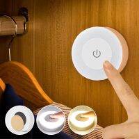 ๑✖☄ Mini LED Night Light USB Plug Table Lamp Portable Book Lights Eye Protection Small Round Reading Light