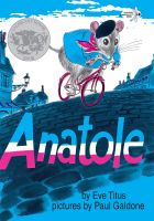 English original picture book Anatole childrens English reading story novel book Eve Titus caddick award-winning paperback