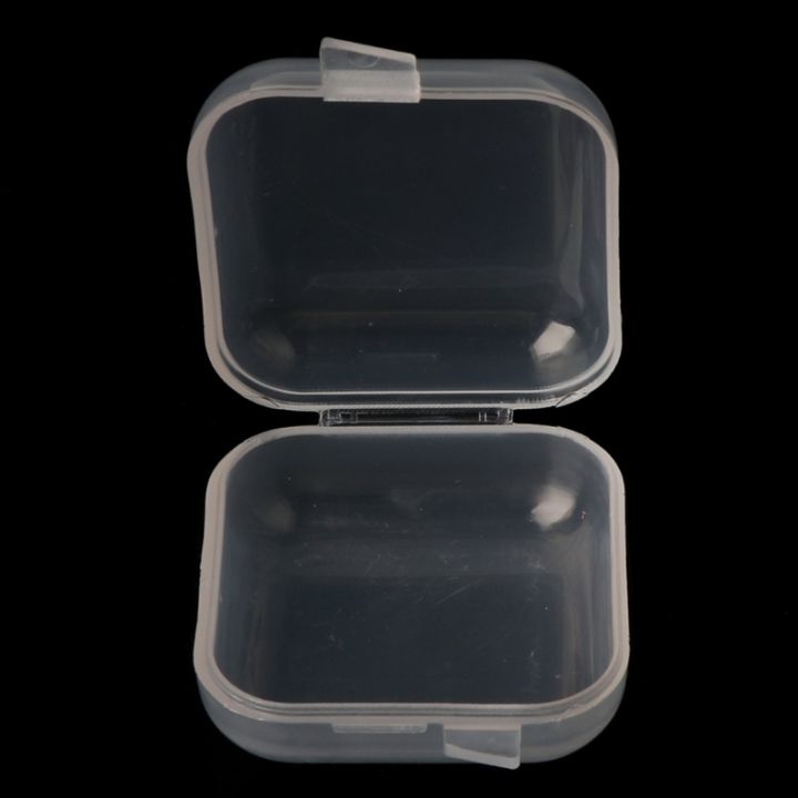 20pcs-mini-ที่เก็บพลาสติกใสกล่องคอนเทนเนอร์พร้อมฝาสำหรับสินค้าขนาดเล็ก